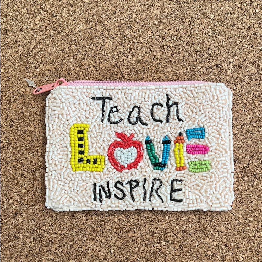 Beaded Coin Purse - Teach Love Inspire